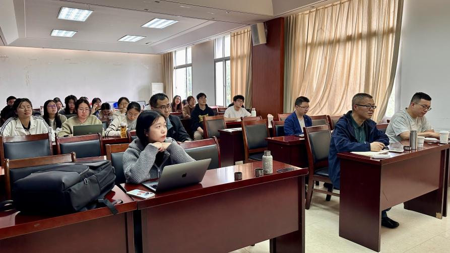 山东大学杨建刚教授应邀为我院师生做学术报告
